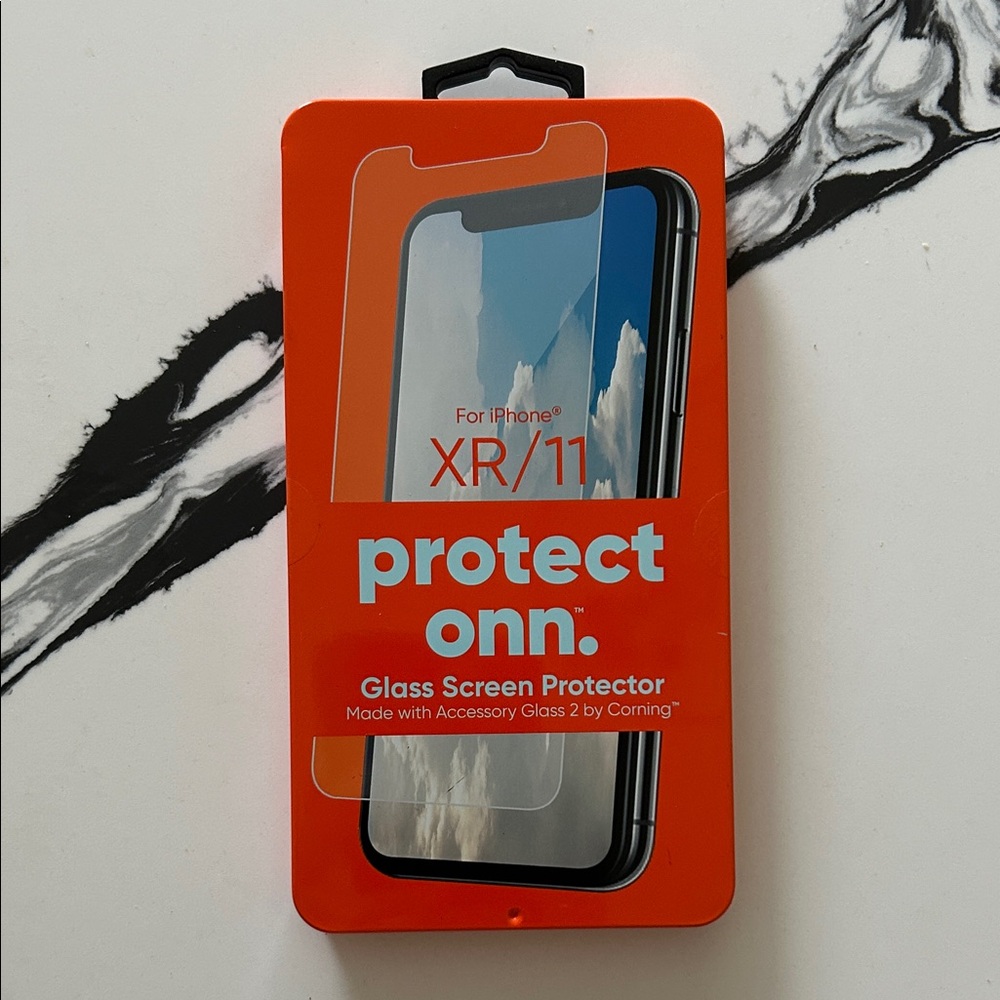 NWT - PROTECT ONN. - IPhone XR/11 Glass Screen Protector